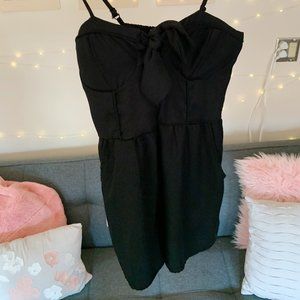 Super Cute Black Romper with Pockets!!!